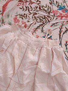 cute 2 in 1 korean top and skirt
