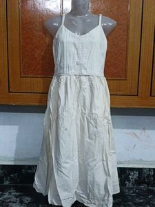 Off White Maxi Dress