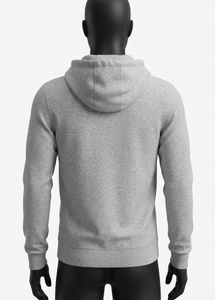 Puma Grey Zip-Up Hoodie