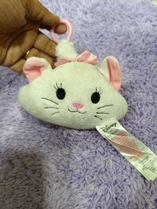 Disney Marie Cat Plush Keychain