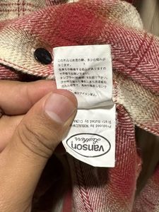 Vanson Leathers Plaid Flannel Shirt