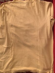 Yellow Tshirt Xl Size Full Sleeve