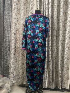 Vibrant Floral Maxi Dress