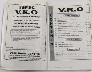 Telangana VRO &amp; Group-IV Guide excellent condition