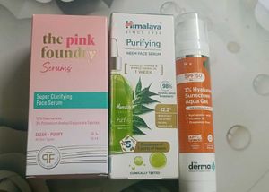 Skin Serums & Sunscreen