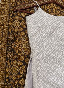 New sequins kurta Tie Up