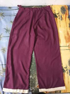 Indo Era Printed Straight Kurta With Plazzo Set