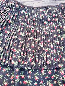 Floral Cape Top