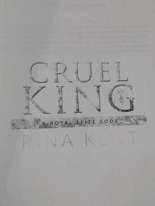 CRUEL KING A ROYAL ELITE BOOK 8 RINA KENT