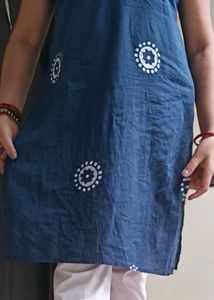 Blue Printed Kurti