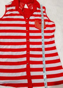 Very Amazing Rayon Cut Sleeve Top