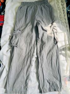 Gray Cargo Pants