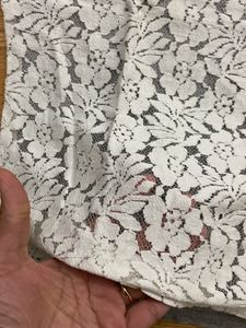 Only Lace Detail Tee