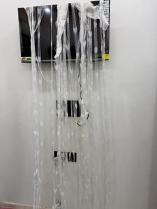 One curtain 199 rs whitenet, heart shape curtai