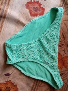 Teal Crochet Bikini Bottom 6 items