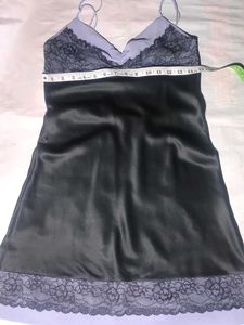 Elegant silk soft Lace Nightgown