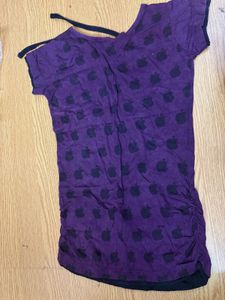 Purple Apple Logo T-Shirt