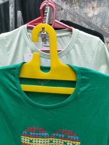 Green Heart Long Sleeve Tee
