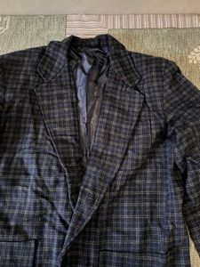 Men's Plaid Blazer