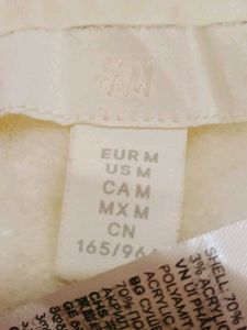 Cream Rib-Knit Cardigan