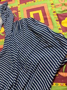 Striped Midi Dress