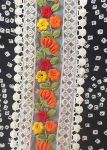Embroidered Dress Material- cotton