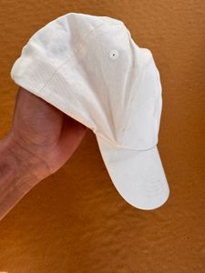 White Baseball Cap