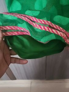 Green A Line Kurta