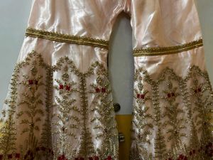 embroidery garara kurta and duppta