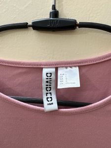Pink H&amp;M Basic T-Shirt