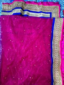 Gorgeous Pink Lehenga Skirt with extra Dupatta