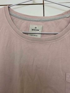 Men's Pink Pocket T-Shirt