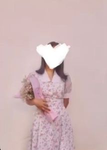 Floral Print Puff Sleeve Dress