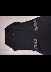 Elegant Black Kurta Set free 🎁