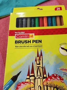 Camlin Brush Pen Set - 24 Shades