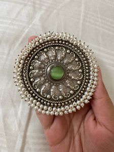 Exquisite brass ring