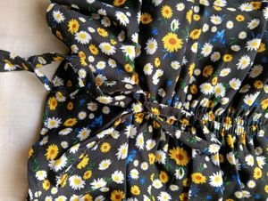 Casual Multicolored Printed Top