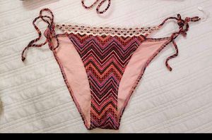Black Tie-Side Bikini Bottom set of 4