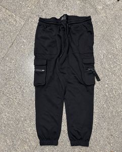 💯 H&m surplus Black Cargo Joggers