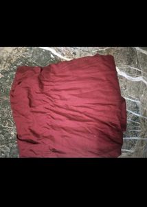 Maroon Dhoti Pants