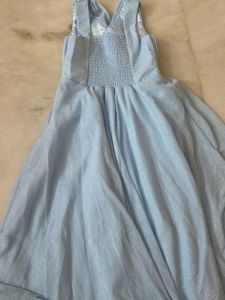 Stunning Baby Blue A-Line Gown