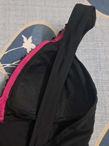 Stylish Black One-Piece Swimsuit