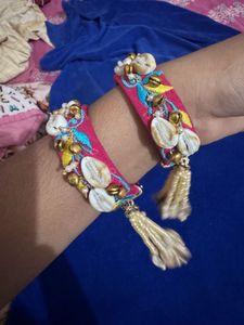 Cara Boho Seashell &amp; Bell Bangles
