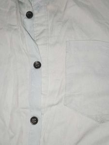 Men's Light Blue Button-Up Shirt combo