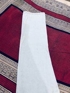 Light Blue Wide Leg Jeans