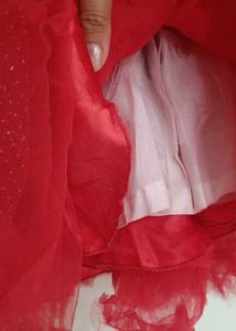 Red Party dress 👗 Rakhi special