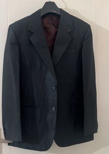 Classic Pinstripe Suit Jacket