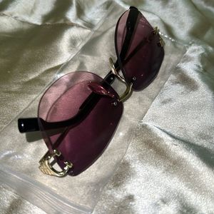 Rimless Round Sunglasses | Each glairs price is