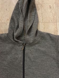 Sleeveless Grey Hoodie