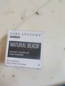 Bare Anatomy Natural Black Hair Powder
